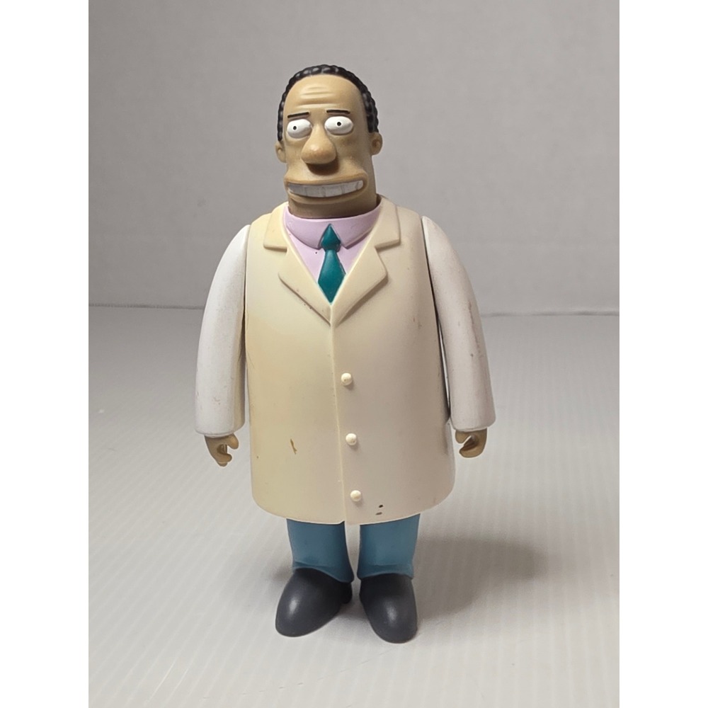 Playmates The Simpsons Dr Hibbert 5 Inch Multi Fair World of Springfield 2001